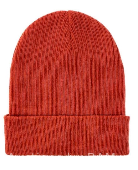 Wonder Nation Girls Ribbed Beanie Hat, Red