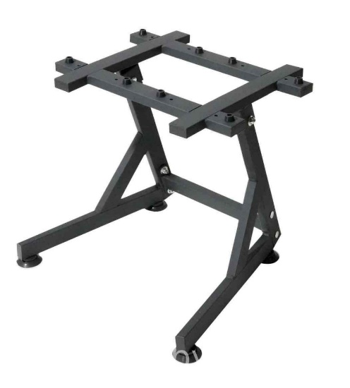 PRCTZ Dumbbell Stand for Adjustable Dumbbells, Weight Rack for Home Gyms, 110 lb Capacity, (Black)