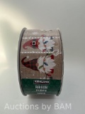 Kirkland Signature 2.5 in Wired Edge Christmas Gnome Ribbon