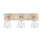 (35) Harnell Champagne Bronze 3 Light Vanity