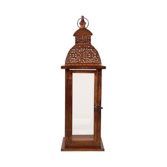 (133) Vineyard Lantern - Antique Brown