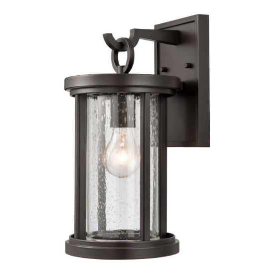 (55) Brison 14" High 1-Light Outdoor Sconce - Oil Rubbed Bronze