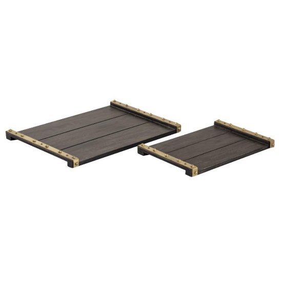 (71) Brookwood Tray - Set of 2
