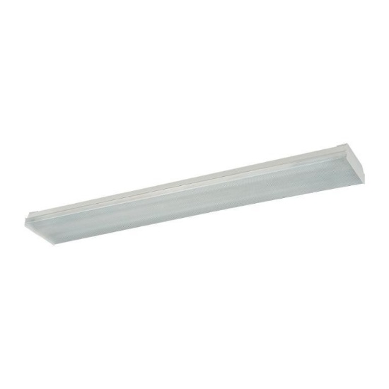(66) Fluke 48" Wide 2-Light Flush Mount - Clear