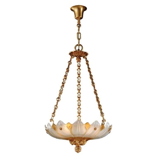 (1) Piastrano 22" Wide 10-Light Pendant - Gold