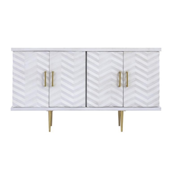 (1) Brendle Credenza - Whitewash