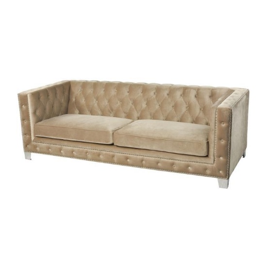 (1) Concepcion Sofa - Champagne Gold
