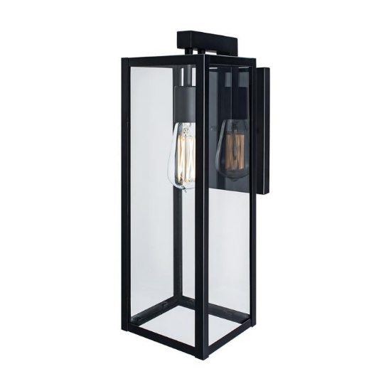 (160) Capture 17" High 1-Light Outdoor Sconce - Matte Black