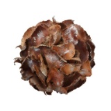 (375) Palm Petal Orb - Large Brown