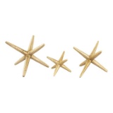 (8) Star Jacks Decorative Object - Set of 3