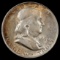 1950-D Franklin Half Dollar - 50c - Choice Brilliant Uncirculated *Toned*