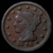 1848 Braided Hair Large Cent - 1c - Circulated