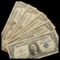 (5) United States 1 Dollar Blue Seal Silver Certificates - $1 - Circulated