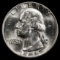 1955 Washington Silver Quarter - 25c - GEM Uncirculated