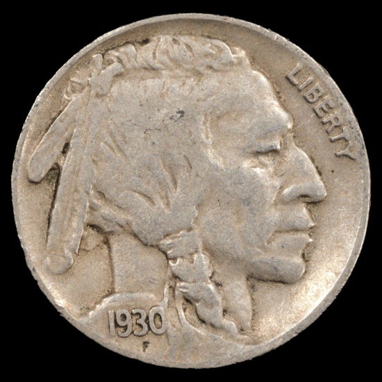 1930-S Buffalo Nickel - 5c - Extra Fine