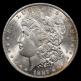 1887 Morgan Silver Dollar - $1 - Choice Brilliant Uncirculated