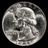 1955 Washington Silver Quarter - 25c - GEM Uncirculated