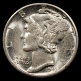 1943-D Mercury Dime - 10c - Brilliant Uncirculated