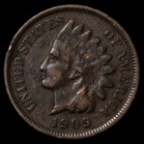 1909 Indian Head Cent - 1c - Extra Fine