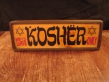 Kosher Food Sign