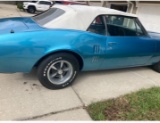 1967 Pontiac Firebird Convertible 40k original miles