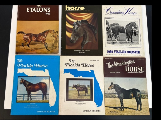 Vintage Horse Racing Publications & Stallion Registers Collection ...