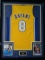 Kobe Bryant Jersey Autographed Signed PSA/DNA