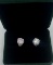 White Gold 4 Carats Earrings