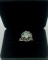 5 Carats Blue Green VVS Ring