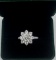 Flower VVS Ring