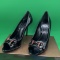 Gucci Vitello Black Shoes