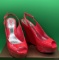 Gucci Coral Red Leather