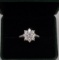 Sparkling Flower VVS Ring