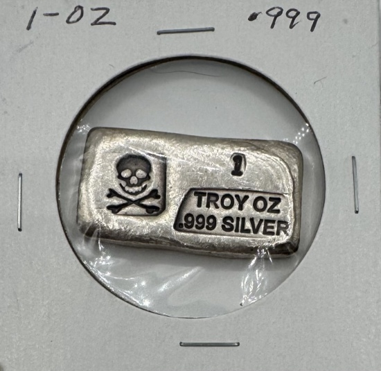 One Troy Silver Bar