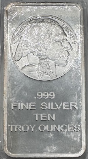Liberty Ten Troy Ounces Silver