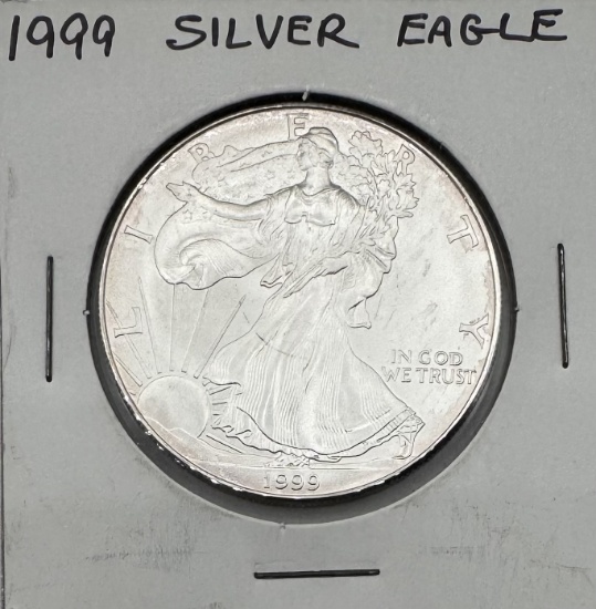 1999 Silver Eagle Liberty Coin