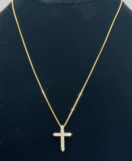 Cross VVS Necklace