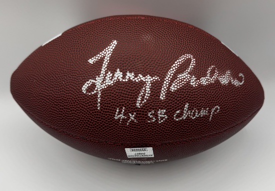 Terry Bradshaw Autographed Signed Football COA