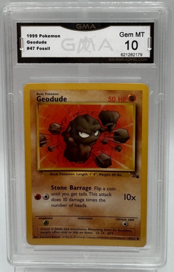 1999 Geodude Pokemon