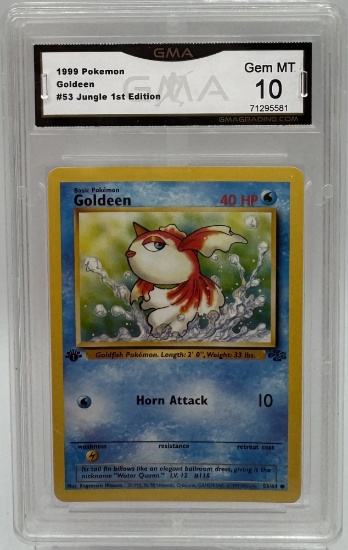 1999 Goldeen 1st Edition Pokemon Card Mint 10