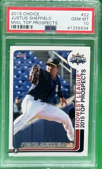 Justus Sheffield Card
