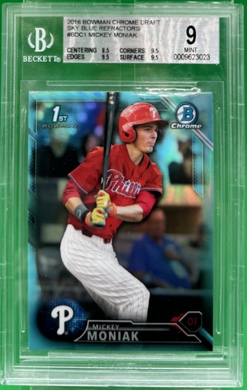 Mickey Moniak Sky Blue Refractor
