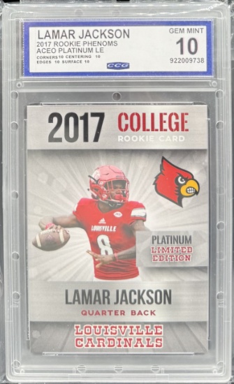 Lamar Jackson Rookie Phenoms