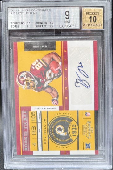 2011 Contender Roy Helu Auto