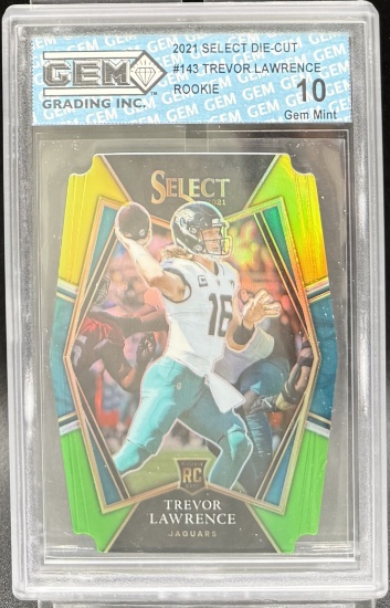 Trevor Lawrence Die Cut Rookie