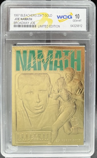 Joe Namath Card