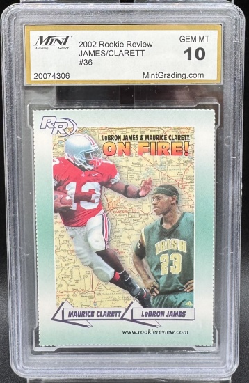 Lebron James & Maurice Clarett Rookie