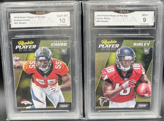 Calvin Ridley & Bradley Chubb Rookies