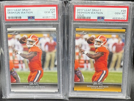 Deshaun Watson Gold Rookies