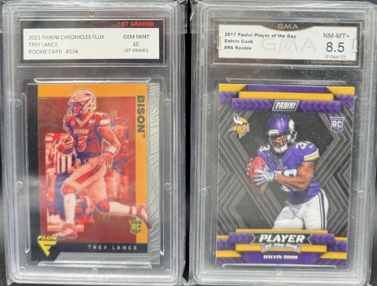 Trey Lance & Dalvin Cook Cards